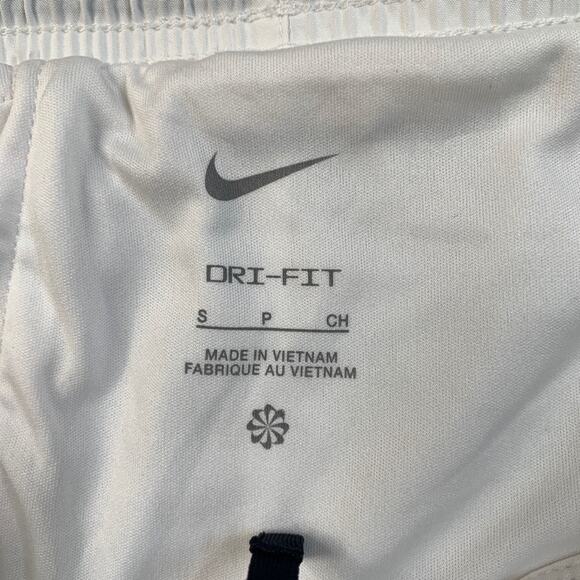 Nike Shorts Girls S White Black Dri Fit Sprinter Brief Lined Quick Dry Running - Picture 6 of 12